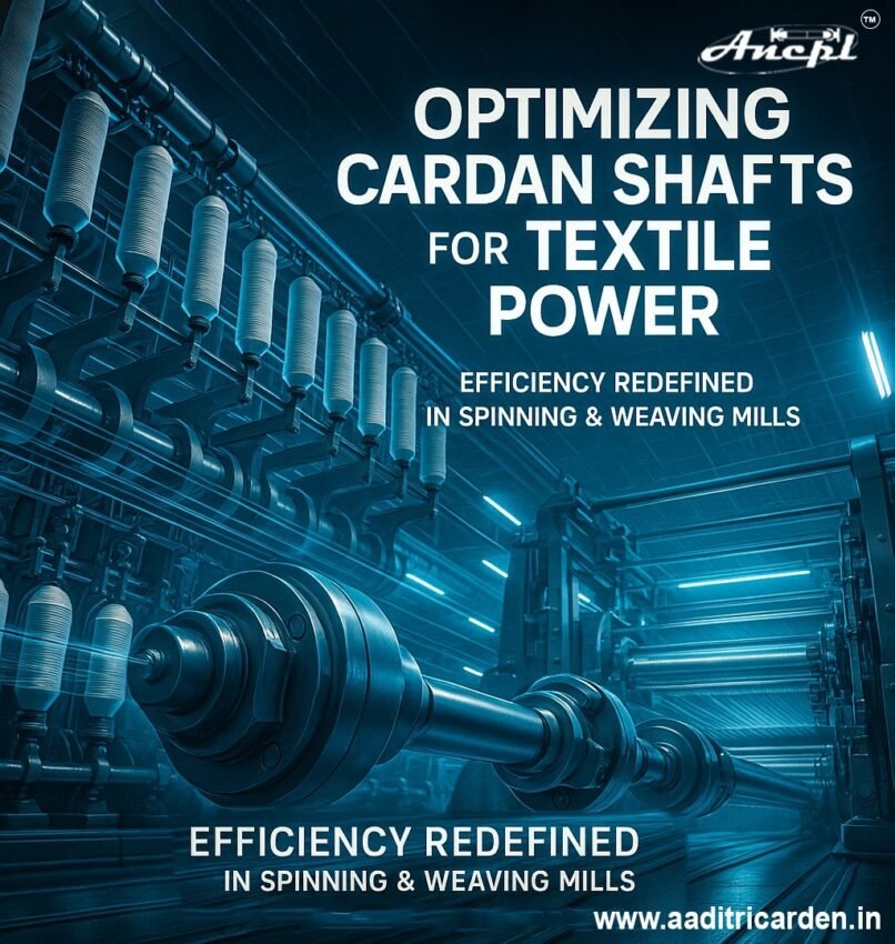 Textile Power Transmission: Cardan Shaft Optimization