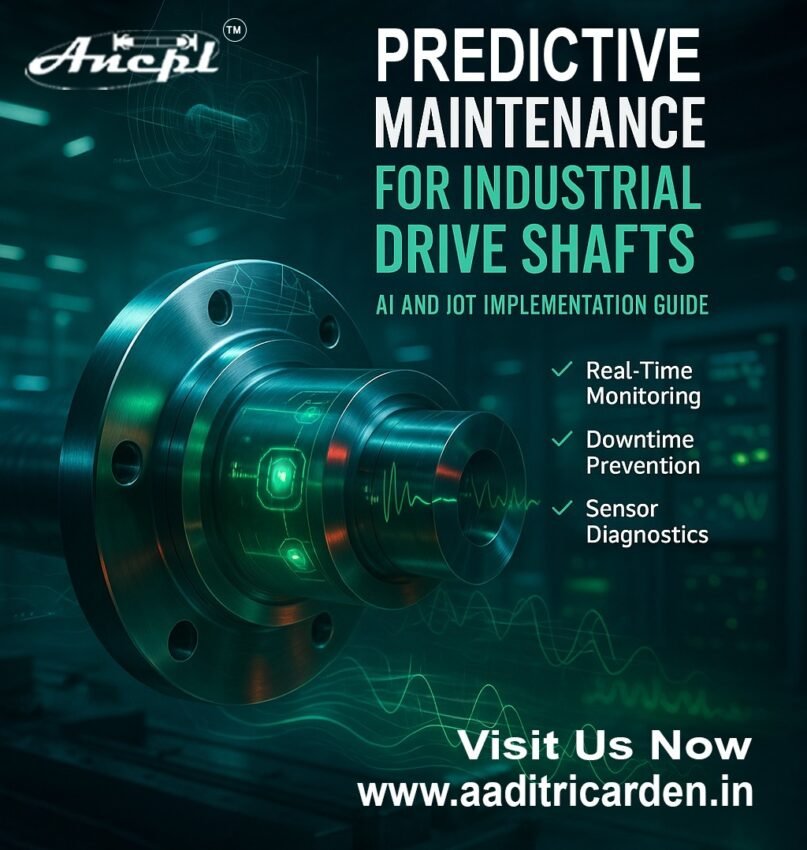 Predictive Maintenance for Drive Shafts: AI Guide
